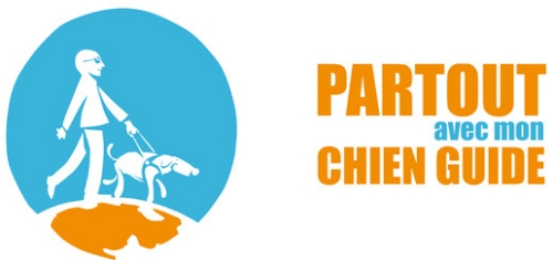 logo petition partout avec mon chien-guide