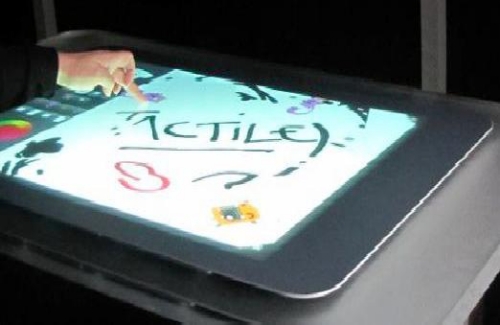interaction tactile et gestuelle en question