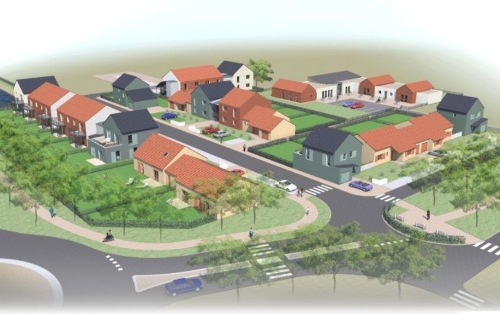 Quartier résidentiel construit ICF Habitat Sud-Est Méditerranée au coeur du quel sera situé l'IME ©DR