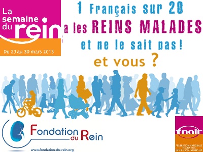 Huitième Semaine du rein 2013 (Illustration)