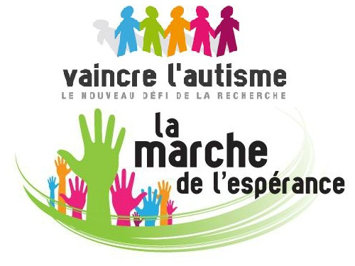 Affiche marche de l'éspérence pour l'autisme 2014