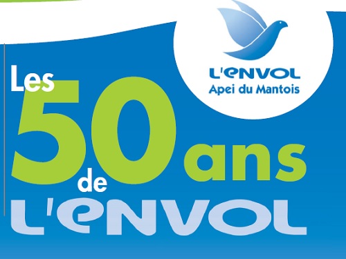 Affiche Anniversaire association envol