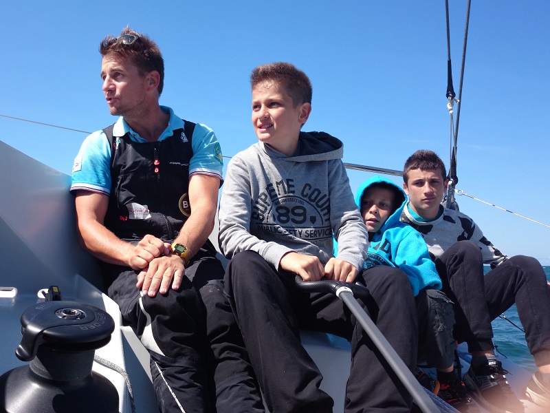 Class 40 Defi Voile Solidaires Equipage