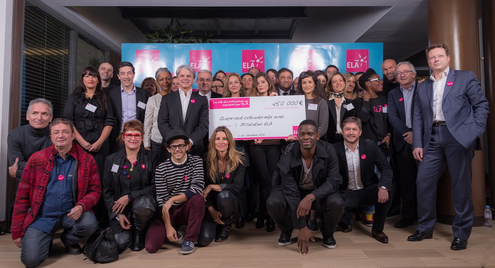 Les parrains d'honneurs de operation entreprise Ela 2014