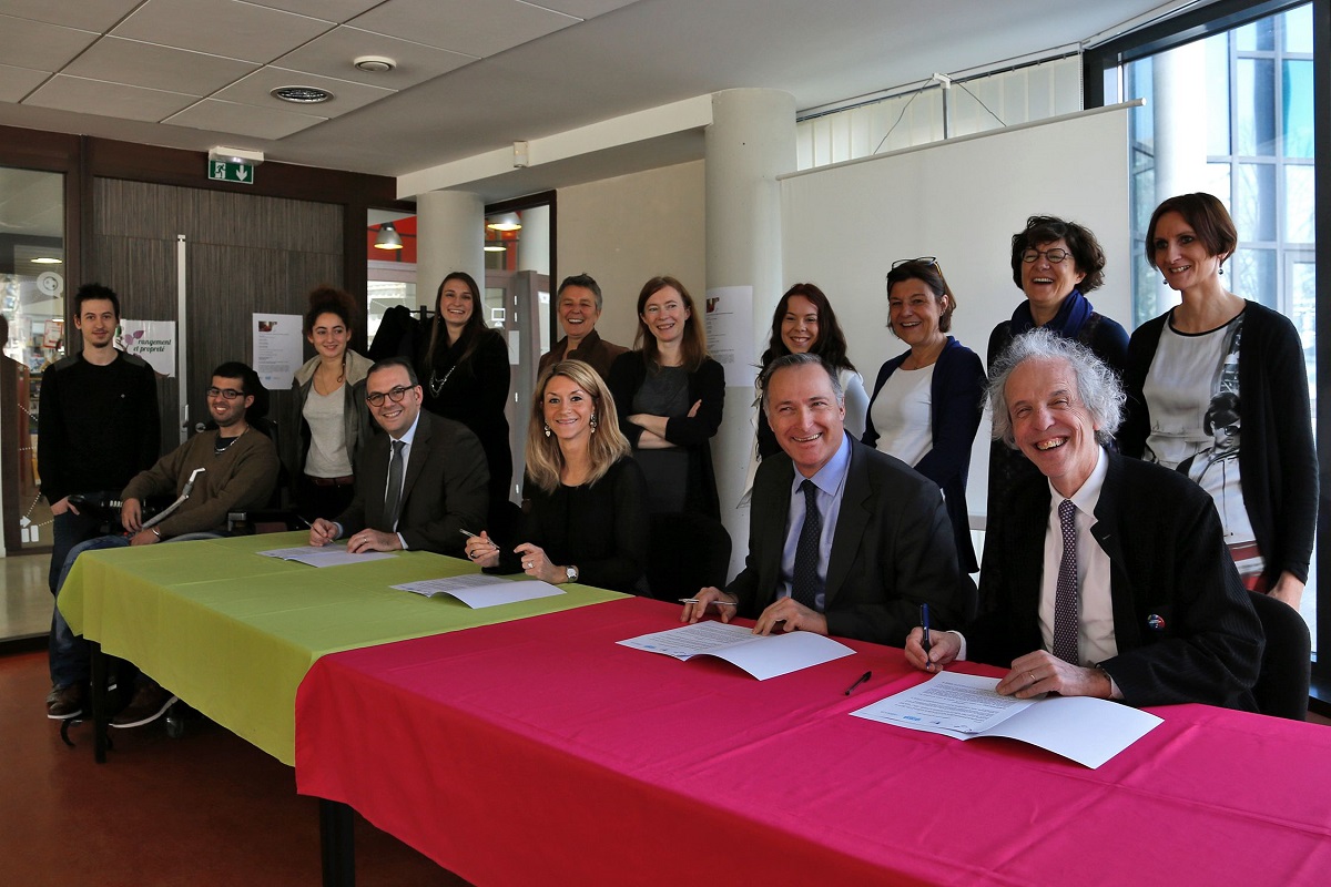 Signature convention Universite de Strabourg