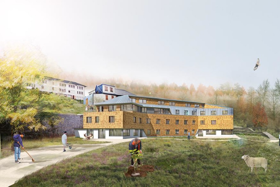 Projet final de la futur auberge de l association l_Atre de la Vallee