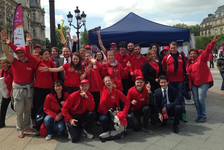 Equipe de la CGI pour l edition 2015 Free Handi'se Trophy