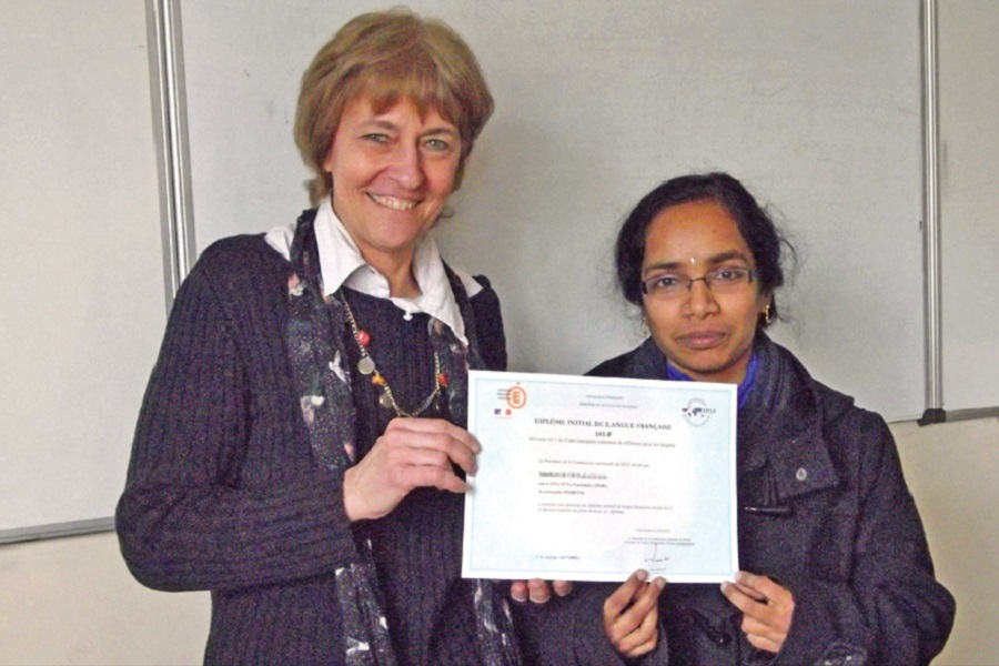 Remise du diplome DILF