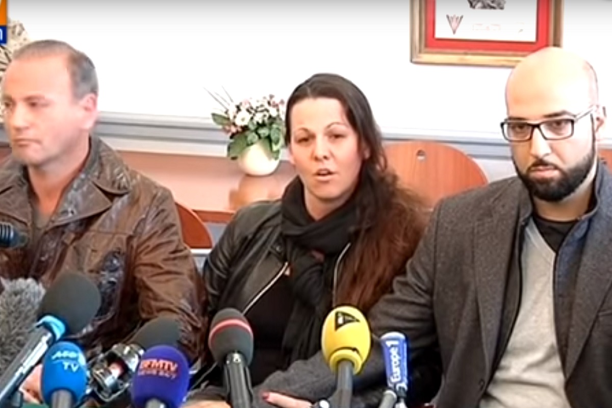 Les parents du petit Lucas qui vient de decede