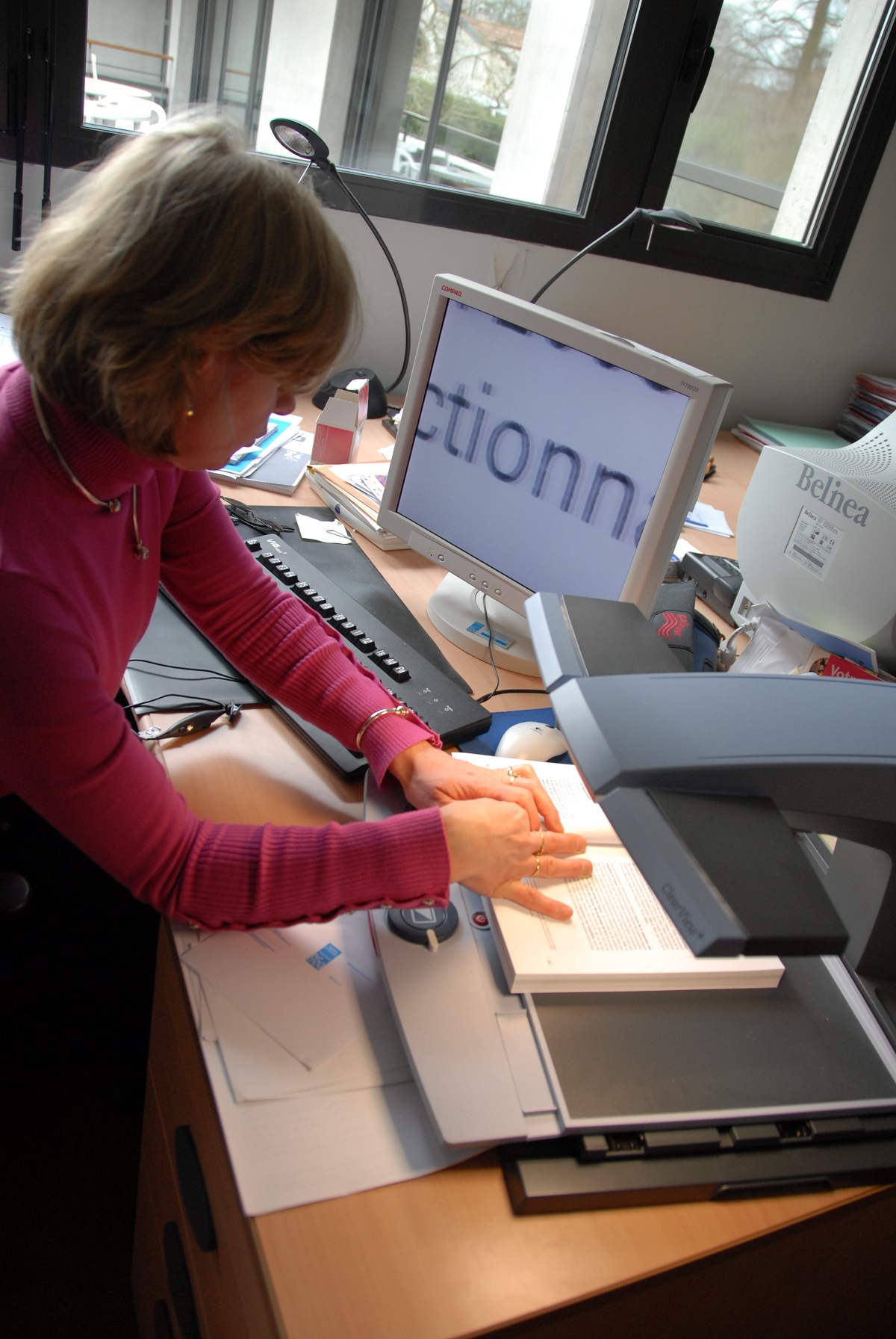 Un Agent administratif en situation de handicap