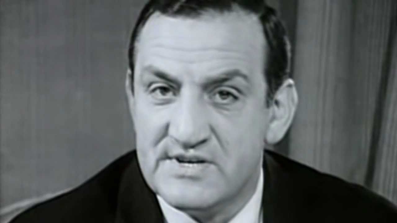 Lino VENTURA le 6 decembre 1965 lors de son appel au droit a la difference