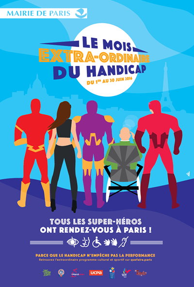 Affiche du Mois extraordinaire de Paris 2016