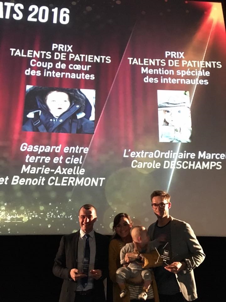 Les laureats prix Prix Coup coeur et Mention speciale des internautes