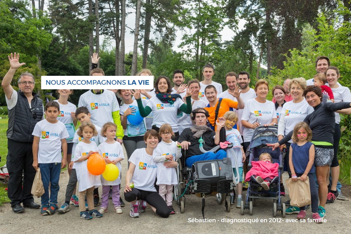 Sebastien dignostique en 2012 membre de l association avec sa famille