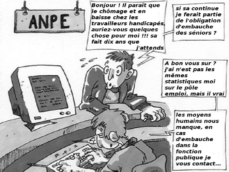Emploi Hausse du Chomage de 65 pourcent pour  le quinnenat Hollande reccord battue et depasse 23 pourcent