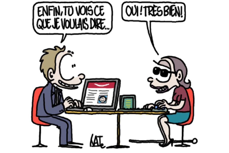L inclusion dans l emploi du handicap visuel dans une entreprise