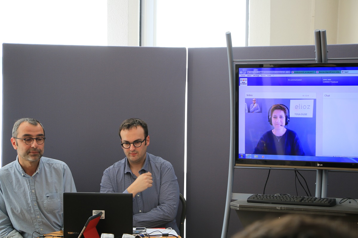 Presentation du systheme Toulouse Connect gere par Elioz anciennement Web Sourd