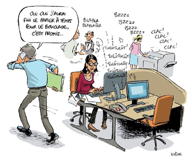 Le bruit nuit a la produitivite des travailleurs