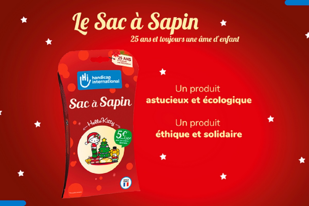 sac a sapin 25 ans d existence au profit du handicap partout dans le monde e28cd