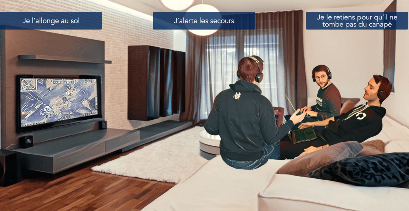 Des gestes qui sauvent comment les faire comme ici avec cette simulation virtuelle avec martin 430f2