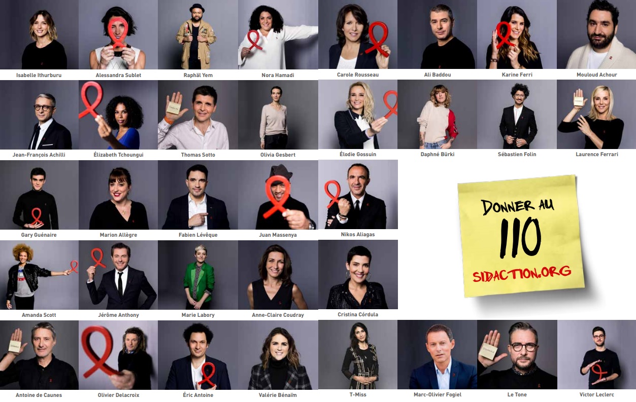 Quelques journalistes des différents des 30 médias participants au sidaction 2019 fc17e