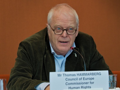 Thomas HAMMARBERG Commissaire européen au droits de l'homme