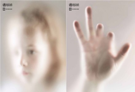 Deux Affiches du Rapport Mondiale du Handicap Education Emploi