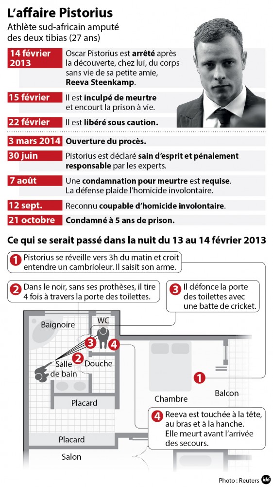 Resume affaire pistorius