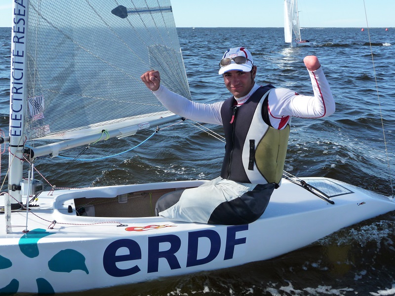 Damien Seguin, champion du monde de 2.04