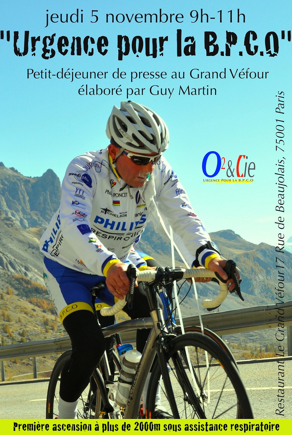 Affiche Urgence pour la B.P.C.O Poncet Philippe