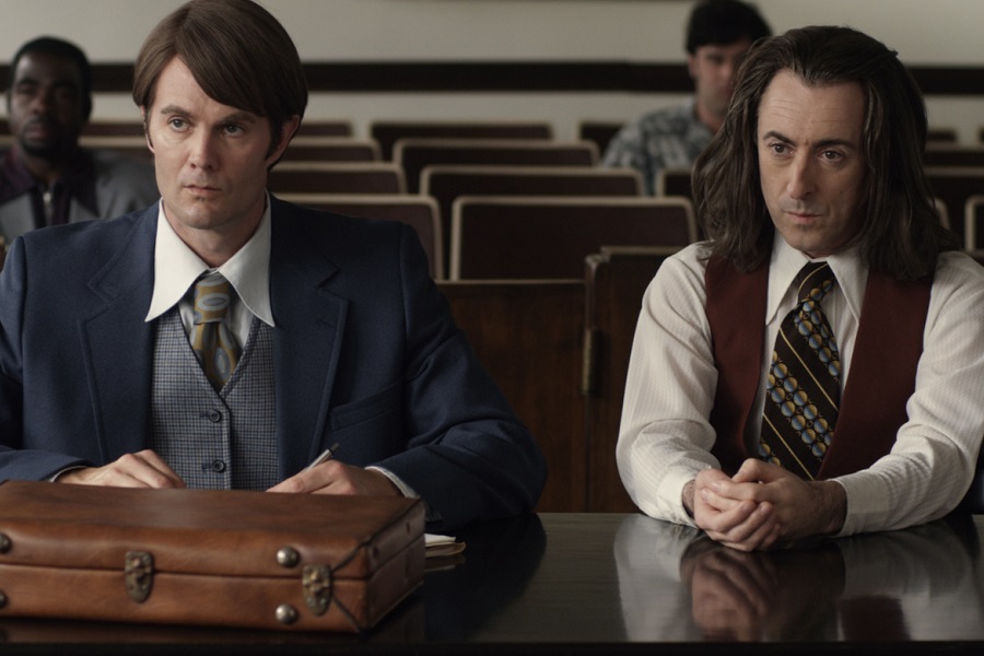Paul et Rudy dans le tribunal