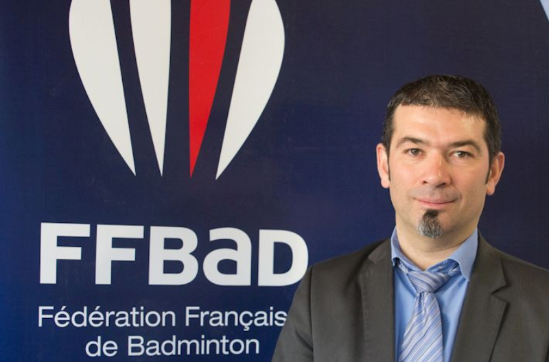 Le president Ruchard REMAUD de la FFBaD
