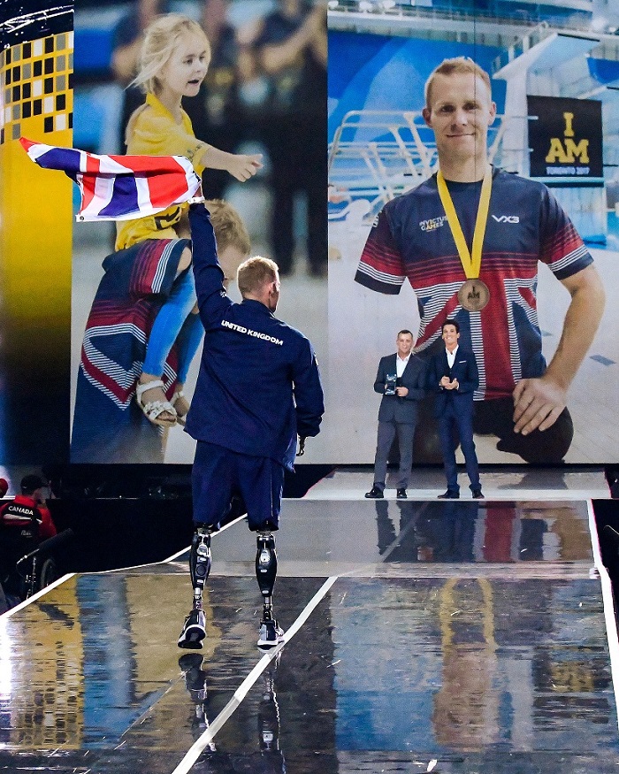 Remise du prix Jaguar Award for Exceptional Performance