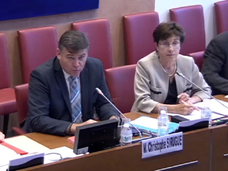 Martine Carrillon-Couvreur et Christophe SIRUGUE commission