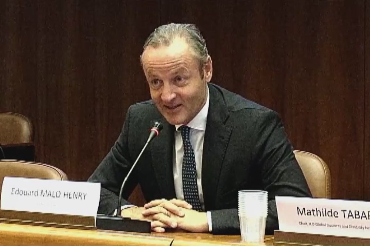 Edouard Malo Henry Directeur des Ressources Humaines du groupe Societe Generale