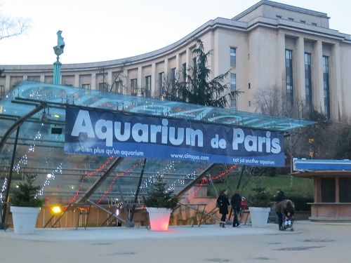 Facade de l aquarium de Paris