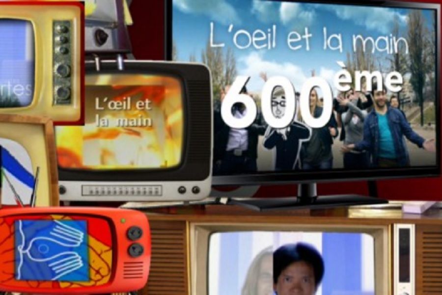 Affiche montage de l Oeil et la Main pour la 600e emission