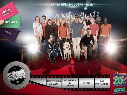 Affiche faite briller vos talent organisé par l'association tremplin