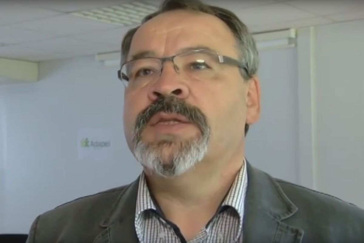 Le President de l unapei Luc GATEAU lors d une interview en 2014