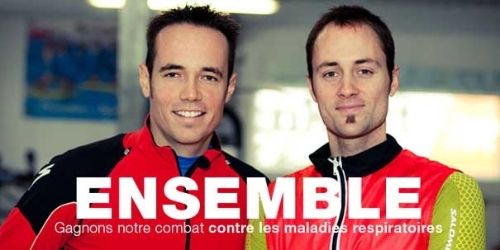 Romaric et Thomas ensemble gagnons le combat contre les maladies respiratoire