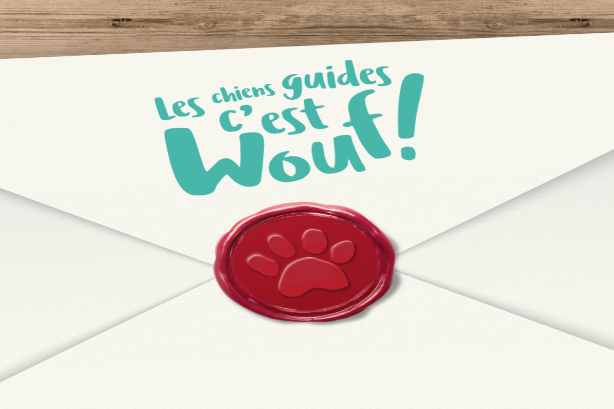 Une lettre ouverte écrit par Jazzy un chien-guide a l'occasion de la campagne les chien guide c'est Wouf pour protester contres les discriminations