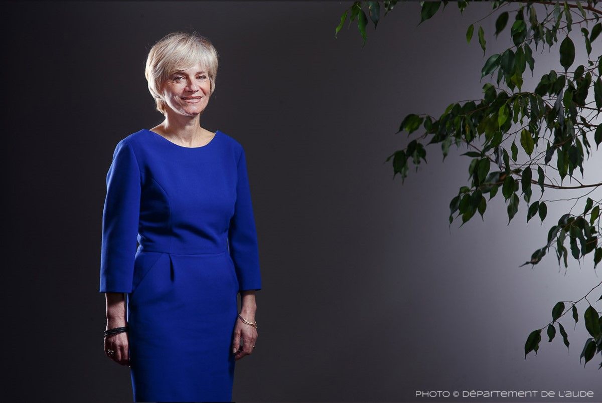 La vice-présidente de l'aude en charge du handicap SANDRAGNE Hélène