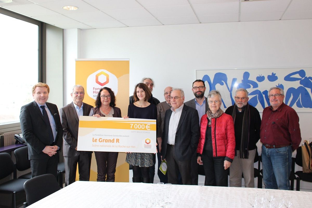 Harmonie remise de cheque
