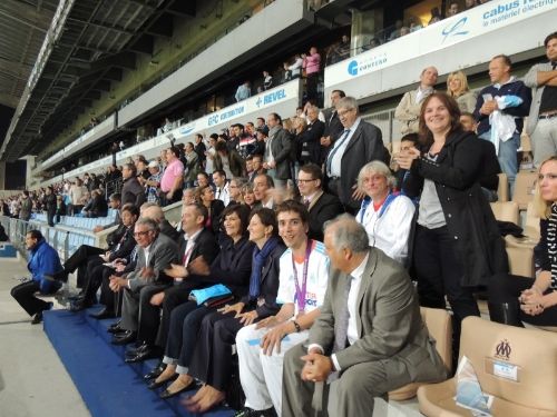 Pascal-PEREIRA-LEAL stade du valedrome a marseille dans les gradins