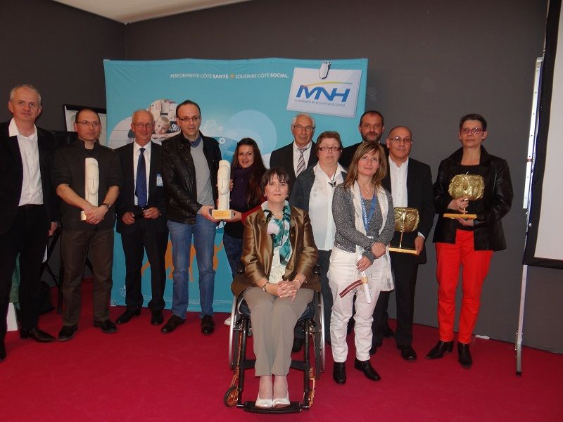 Les lauréats du trophée de l'Innovation Handicap © MT HOLECEK