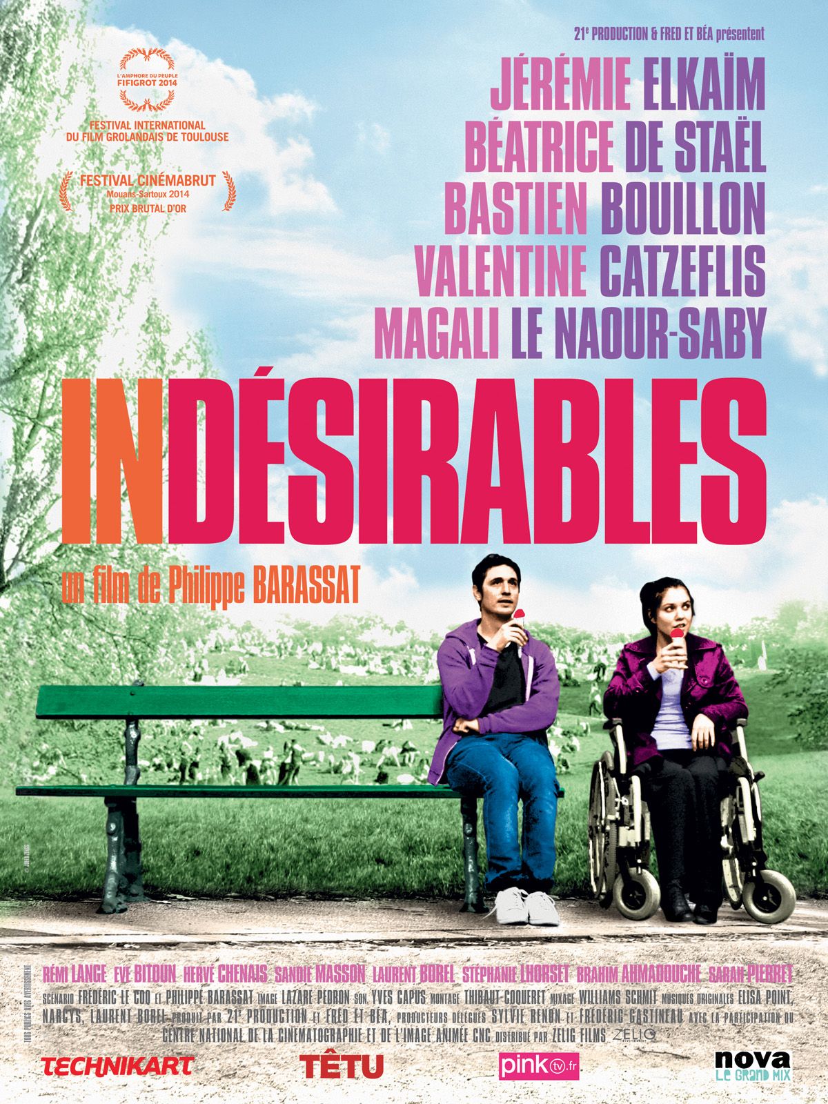 Affiche partielle du Film Indesirables