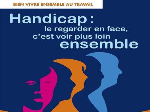Affiche campagne Bien vivre ensemble au travail