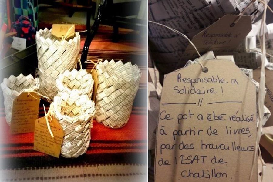 Exemple d objet fabrique par les salaries de l ESAT de Chatillon