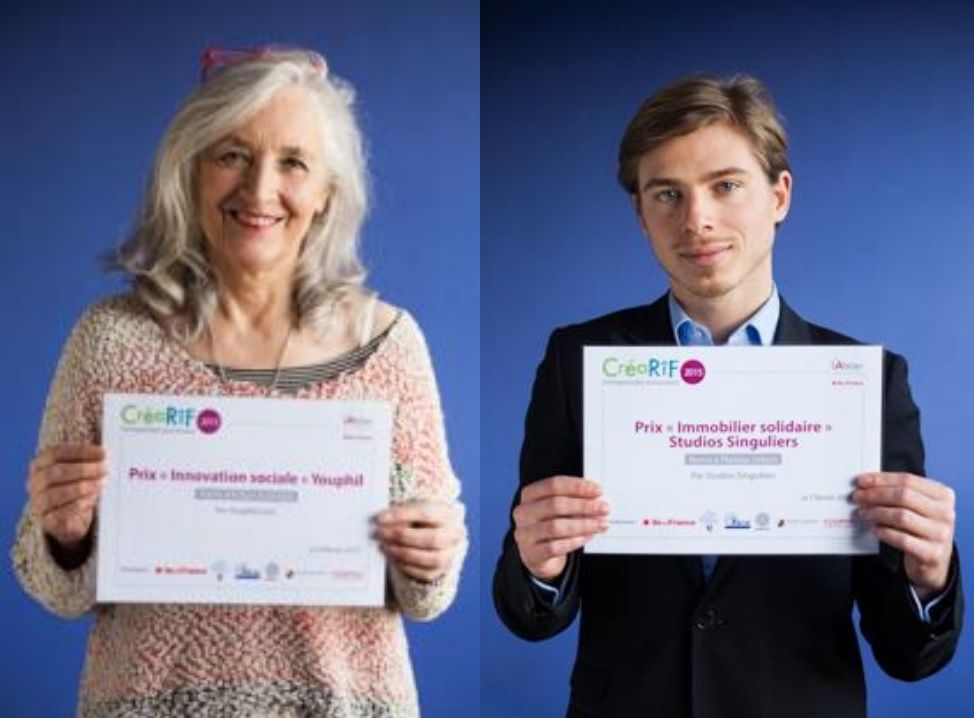 Remise du Prix Crearif Entreprendre 2015