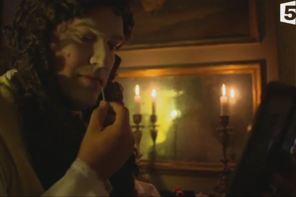 Capture d’écran du documentaire inédit Les flâneries d'Alexis sur France 5, le 13 novembre 2017 dans l’émission l’œil et la main